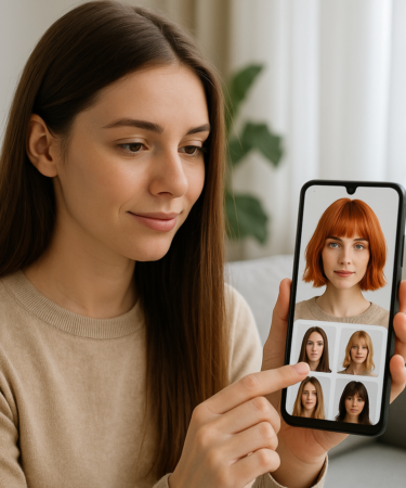 Simule Cortes e Cores de Cabelo no Celular
