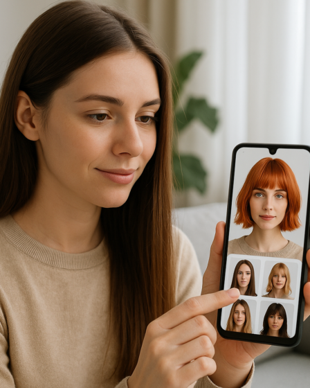 Simule Cortes e Cores de Cabelo no Celular