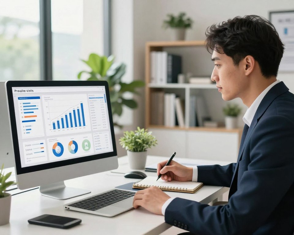 entendendo visitas ao perfil