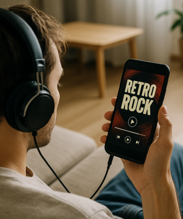 Ouça Rock Retrô Grátis no Celular