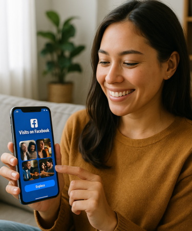 App de Visitas no Facebook