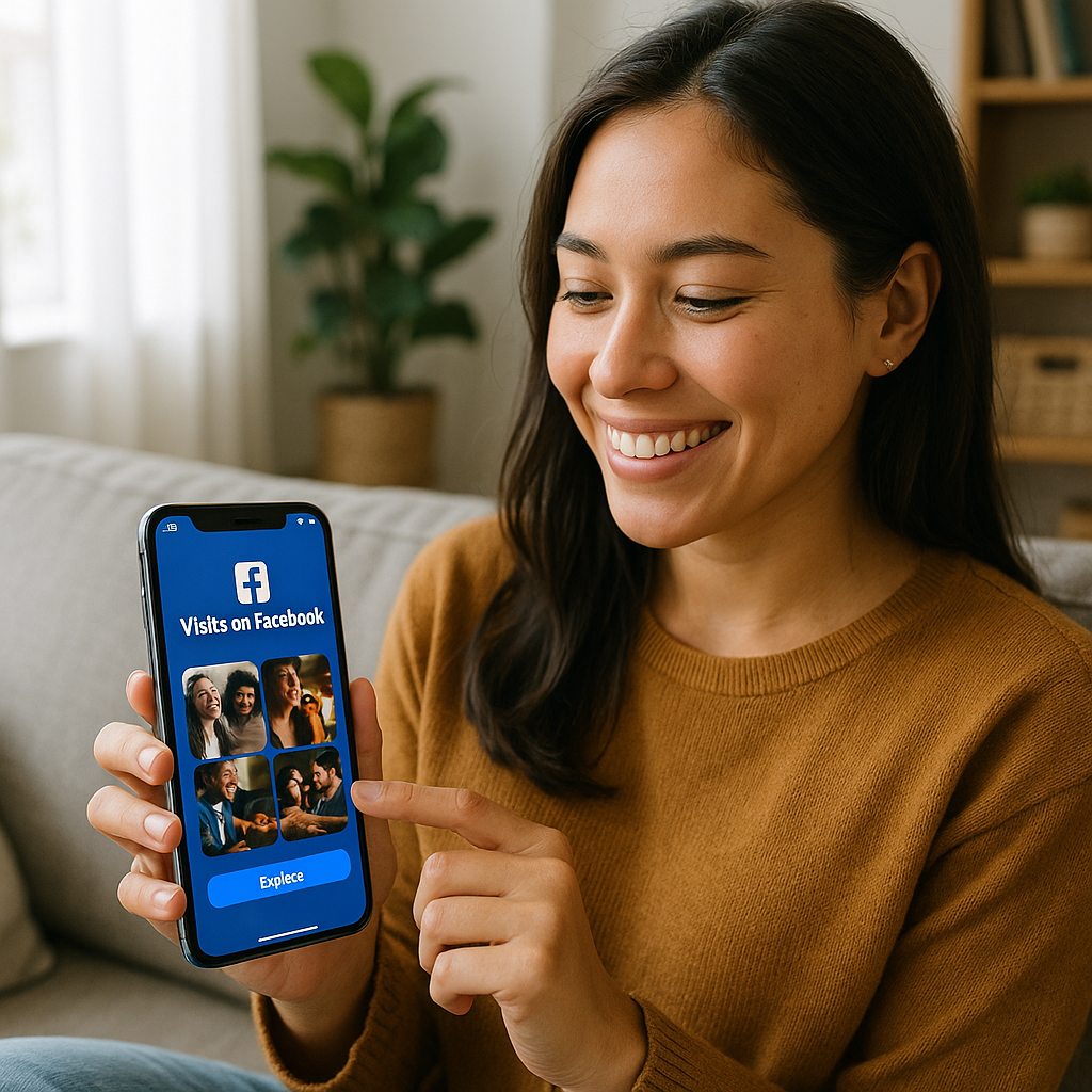 App de Visitas no Facebook
