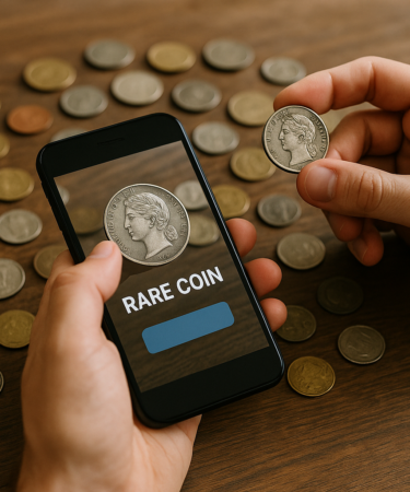 App Descobre Moedas Raras Pelo Celular