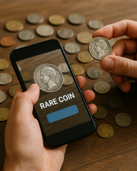 App Descobre Moedas Raras Pelo Celular
