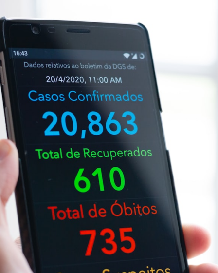 black samsung android smartphone displaying 10 00 — Foto por KOBU Agency na Unsplash