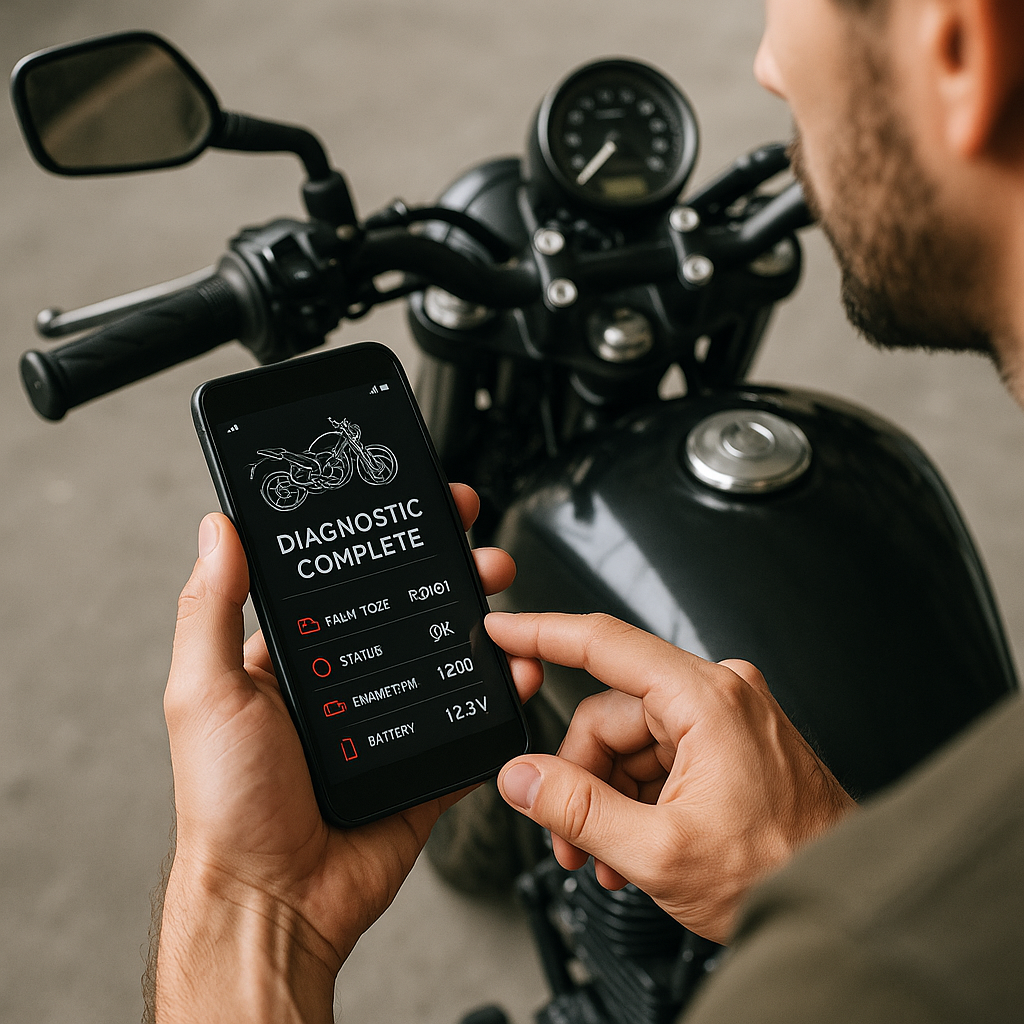 App Scanner de Motos: Diagnóstico Completo