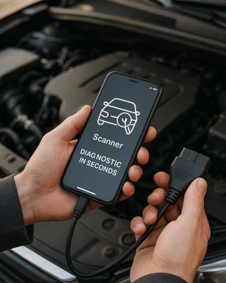 App Scanner de Carros: Diagnóstico em Segundos