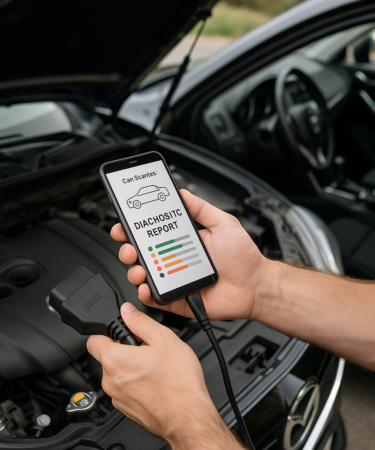 App Scanner de Carros: Diagnóstico Completo