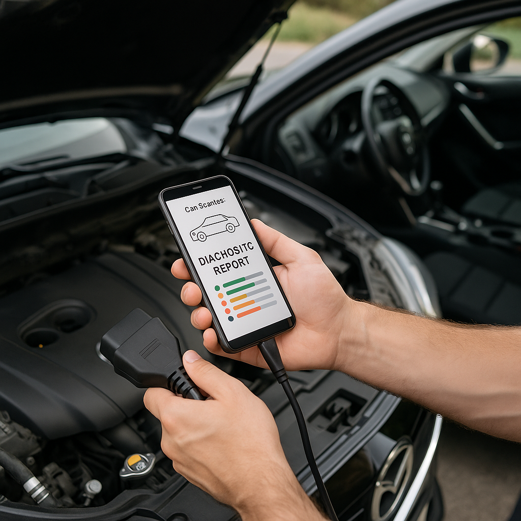App Scanner de Carros: Diagnóstico Completo