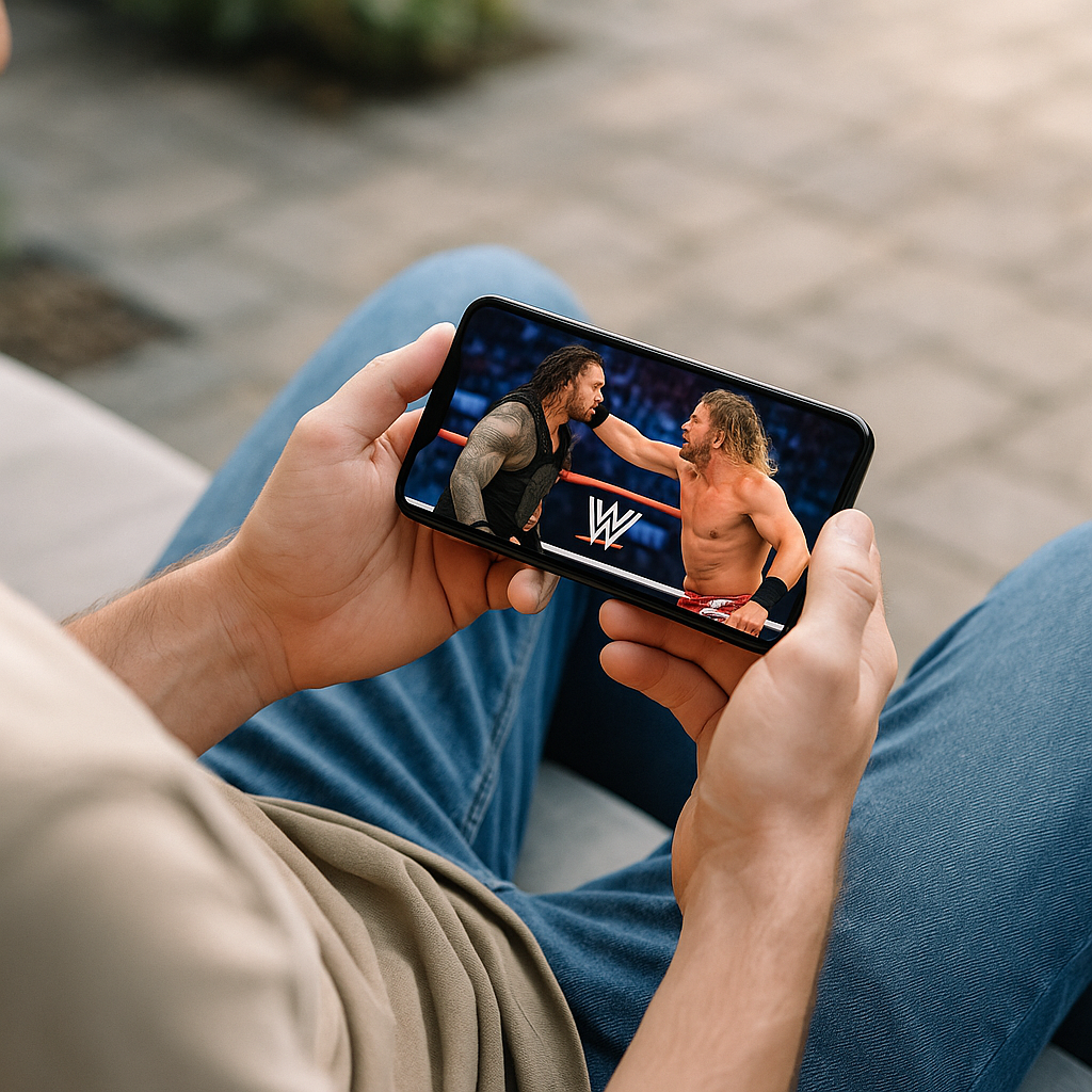 Assista WWE ao Vivo em Qualquer Lugar!