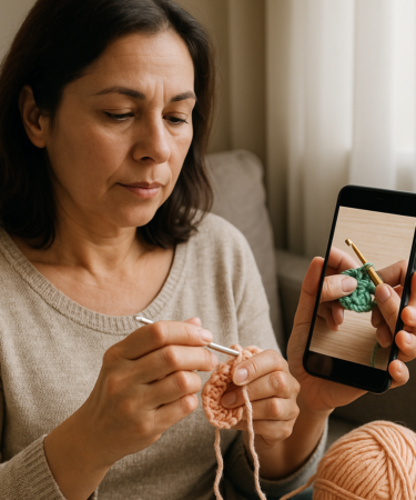 App Grátis Ensina Crochê Pelo Celular