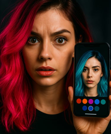 App para Mudar Cor do Cabelo Virtualmente
