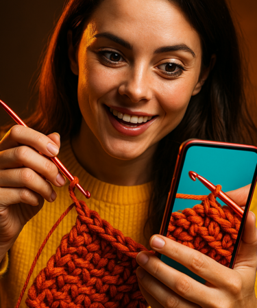 App Grátis Ensina Crochê Pelo Celular