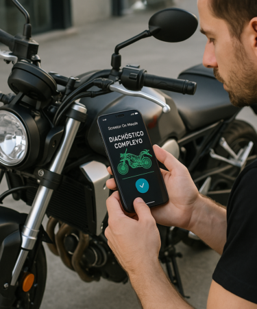 App Scanner de Motos: Diagnóstico Completo