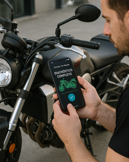 App Scanner de Motos: Diagnóstico Completo