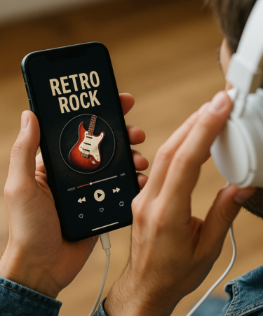Ouça Rock Retrô Grátis no Celular