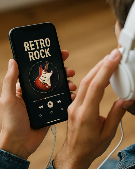 Ouça Rock Retrô Grátis no Celular