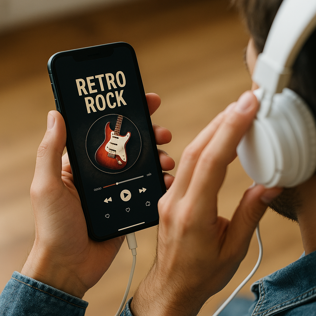Ouça Rock Retrô Grátis no Celular