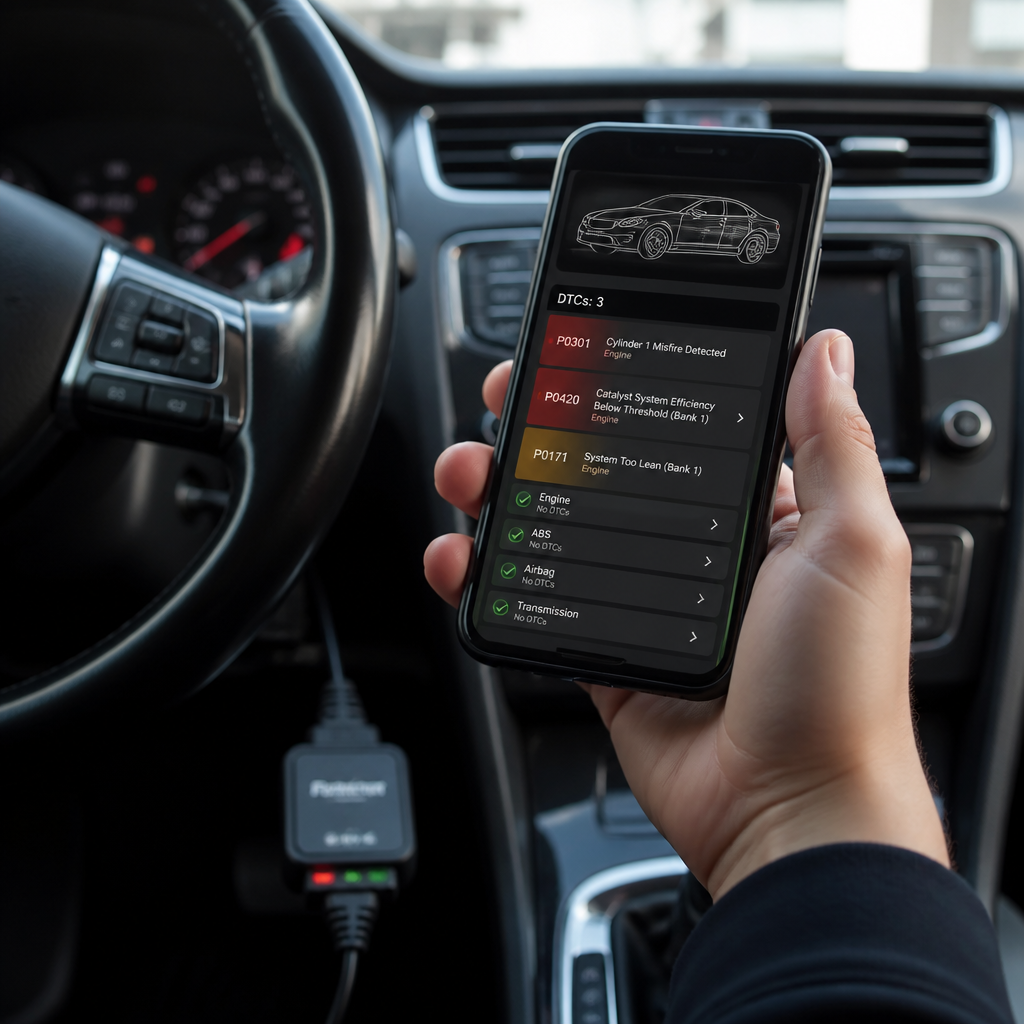 App que escaneia o carro e encontra problemas sem mecânico