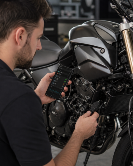 App Scanner de Motos: Diagnóstico Completo