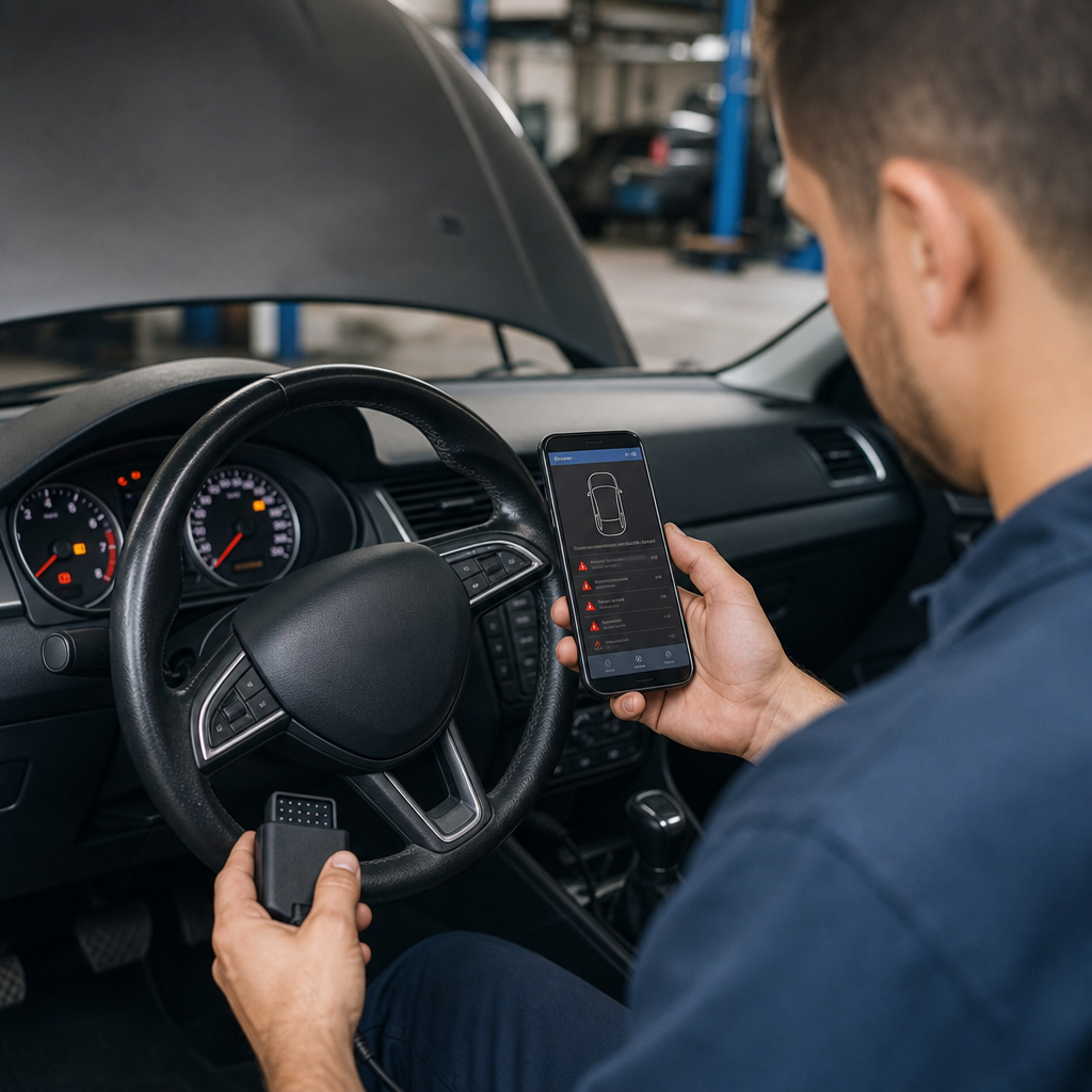 Aplicativo scanner carro descobre problemas antes mecanico cobrar