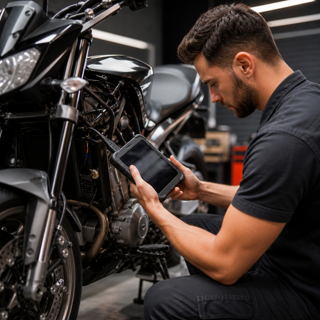 App Scanner de Motos: Diagnóstico Completo