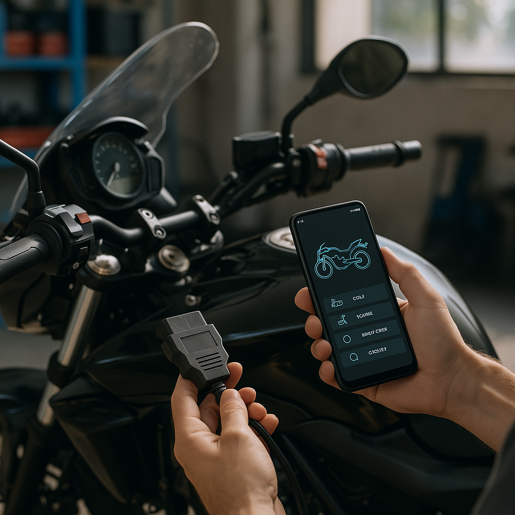 App Scanner de Motos: Diagnóstico Completo