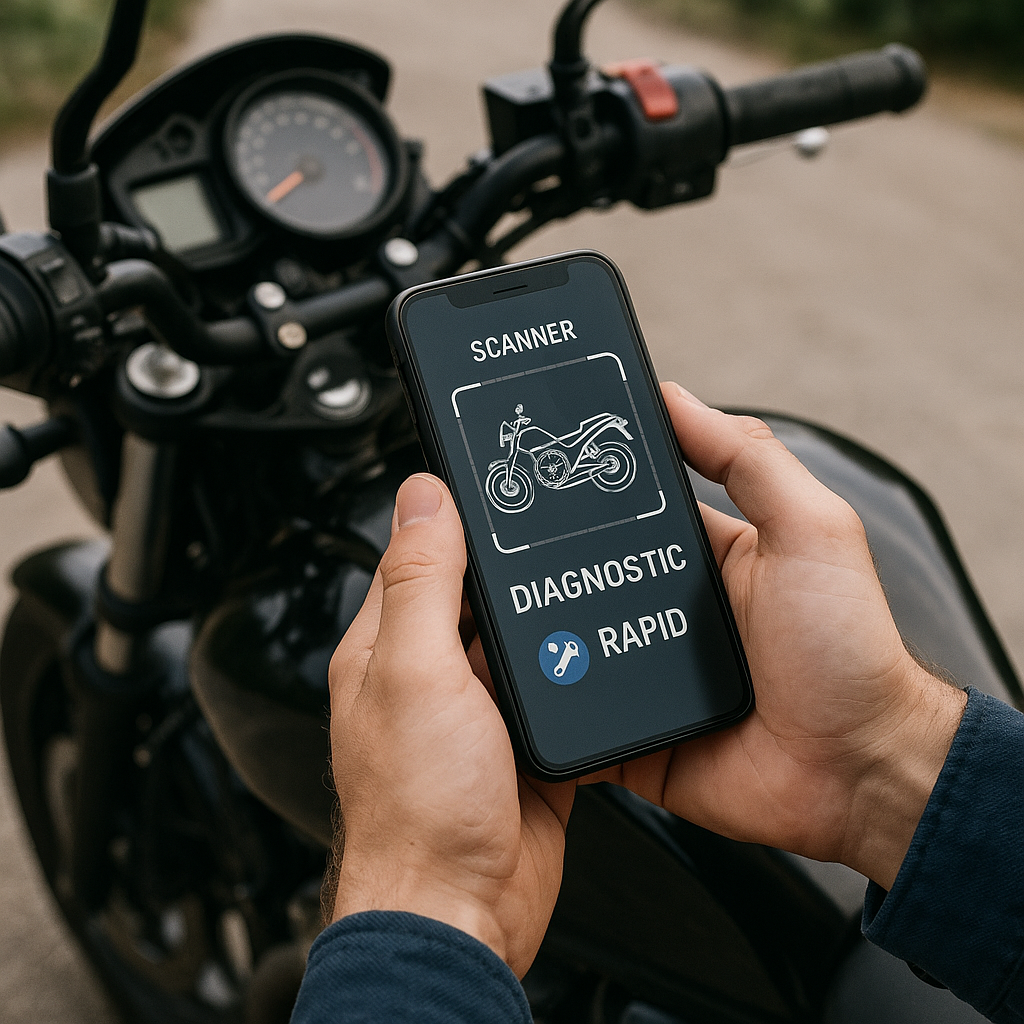 App Scanner de Motos: Diagnóstico Rápido
