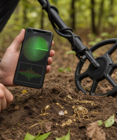 Detector de Metais Android: Encontre Ouro e Prata Escondidos