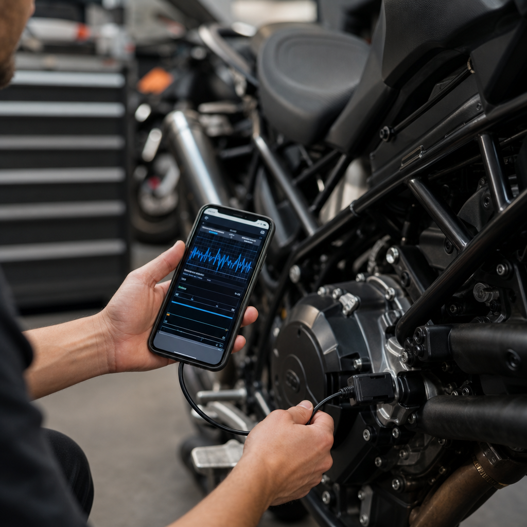 App Scanner de Motos: Diagnóstico Rápido