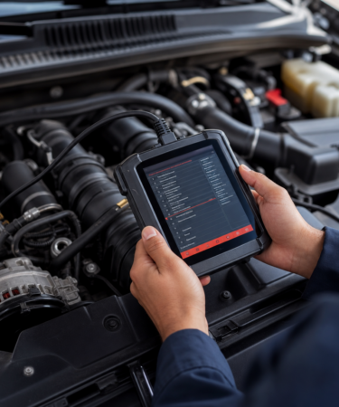 Scanner de carro que detecta problemas no motor sozinho
