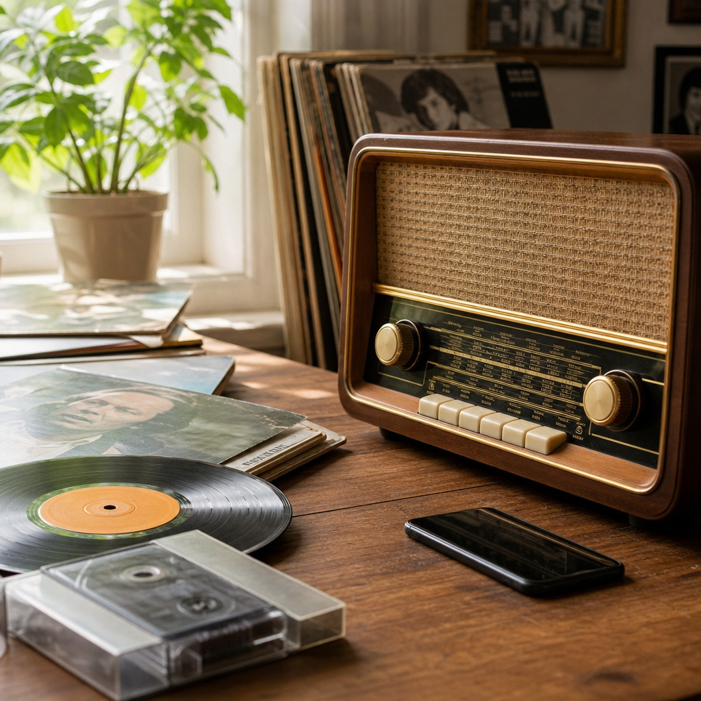 App Gratuito de Rádio com Grandes Sucessos Nostálgicos de Outras Épocas