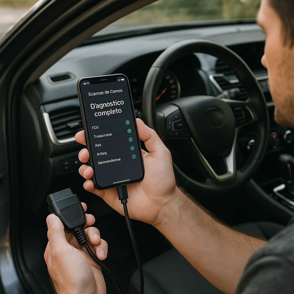 App Scanner de Carros: Diagnóstico Completo