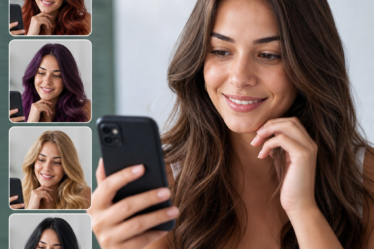 Teste novas cores antes de pintar o cabelo