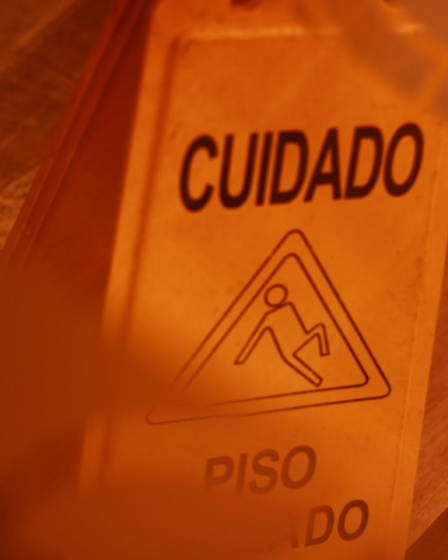 a sign that is on a table in a room — Foto por Blond Fox na Unsplash