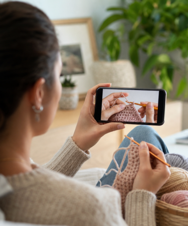 Como Aprender Crochê Pelo Celular com Aulas Práticas