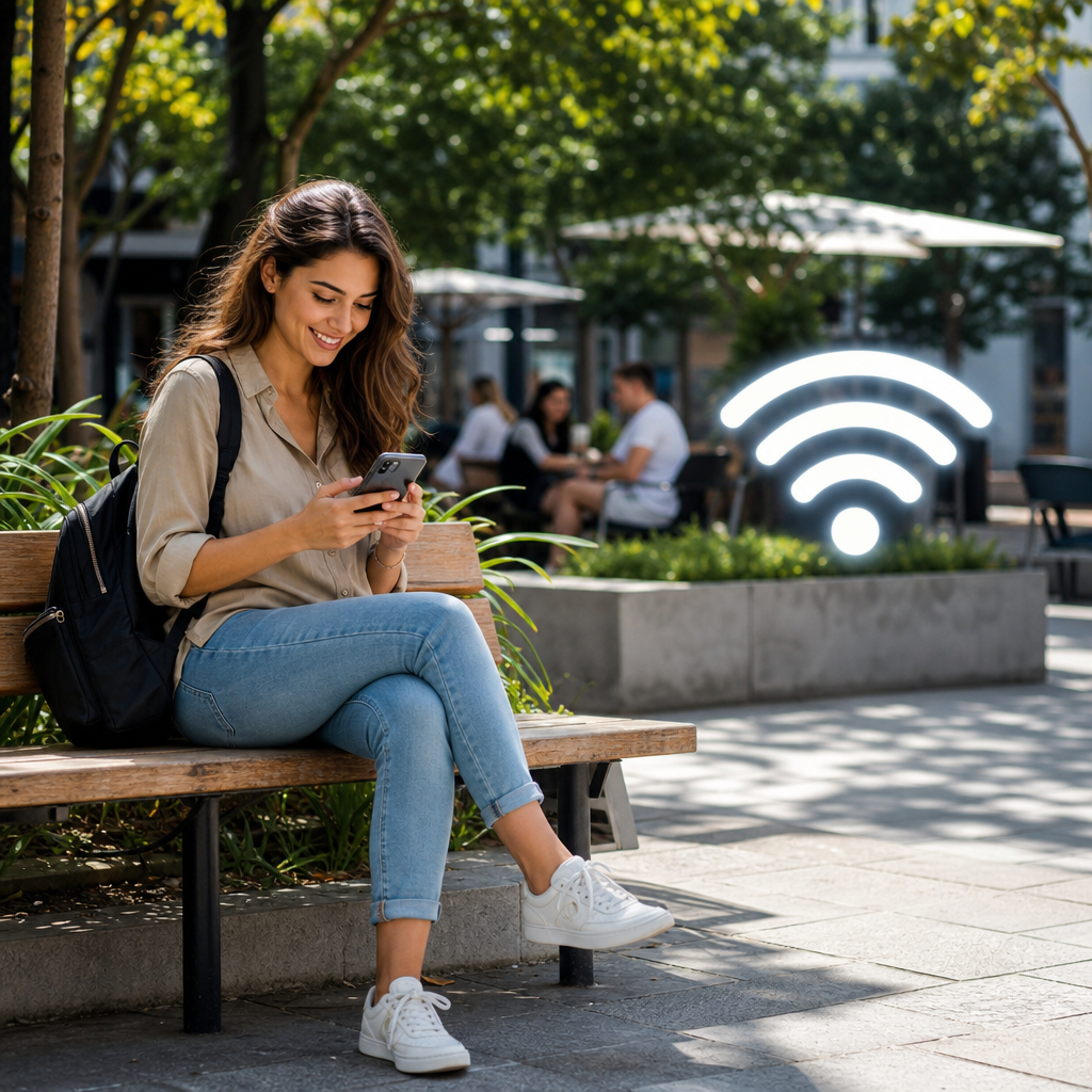 Encontre Redes Wi-Fi Gratuitas Perto de Você