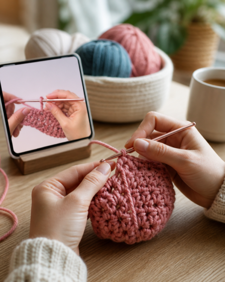 App para Aprender Croche do Zero