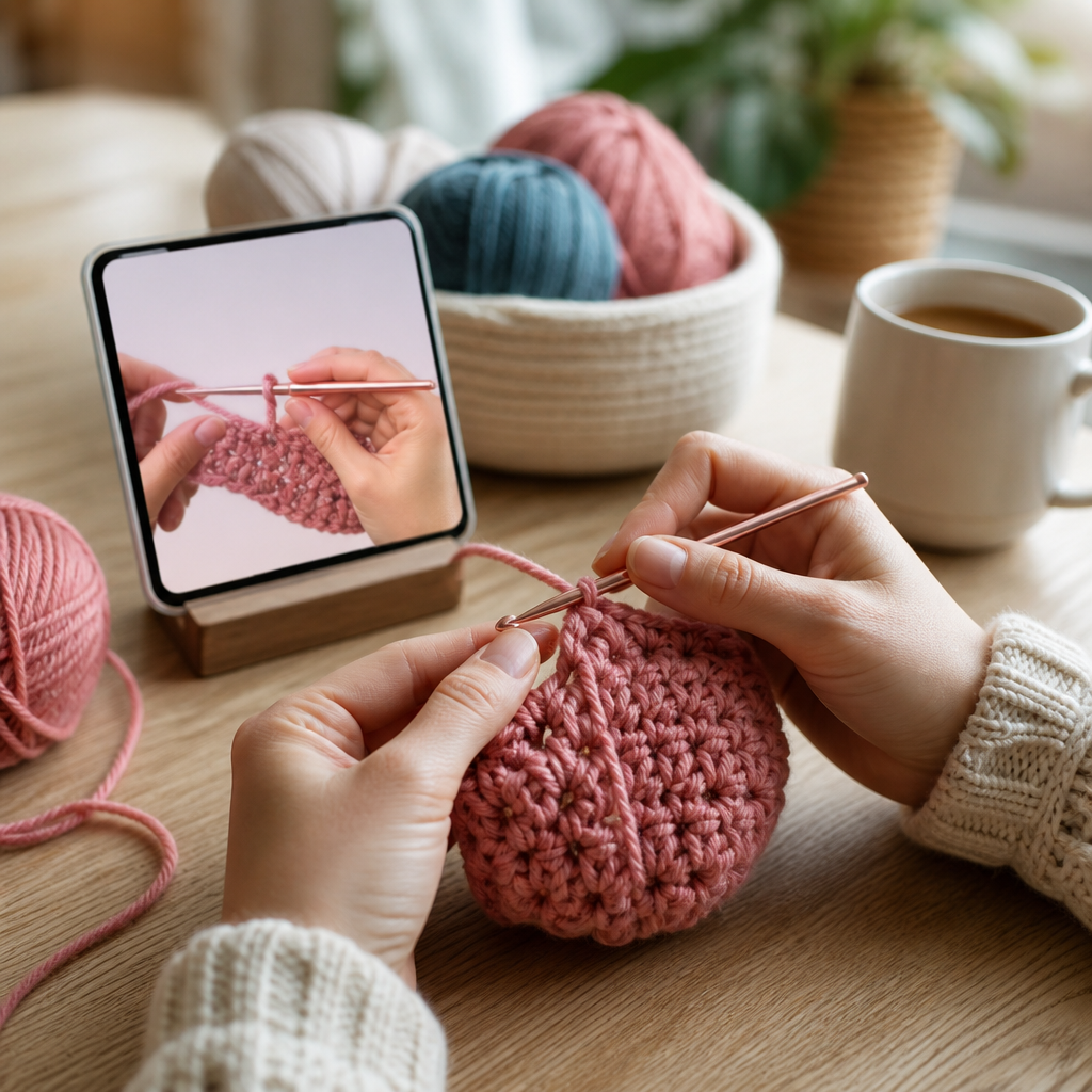 App para Aprender Croche do Zero