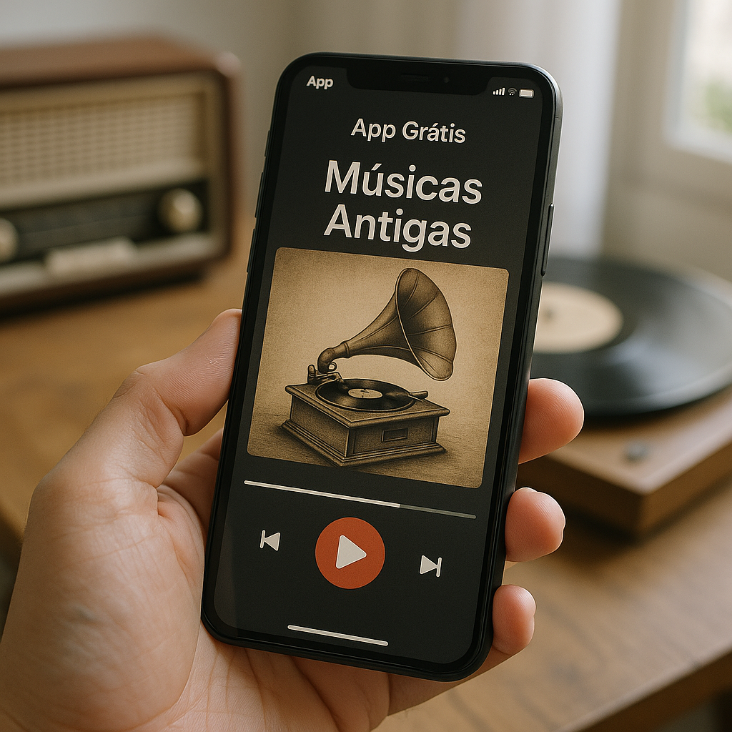 App Grátis de Músicas Antigas
