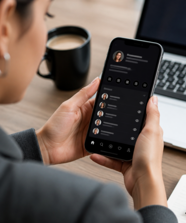App para Bio Profissional e Ver Visitantes