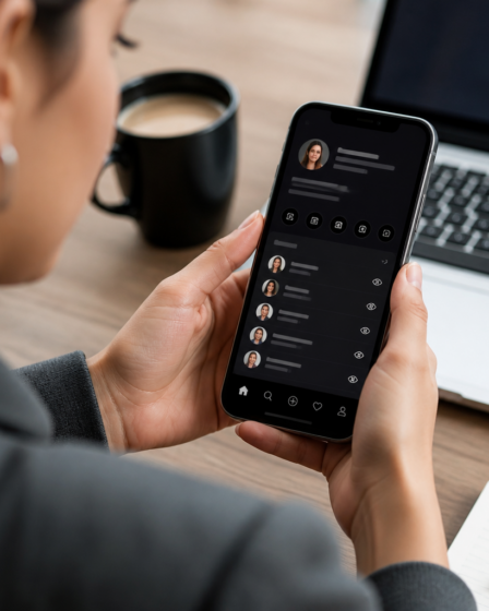 App para Bio Profissional e Ver Visitantes
