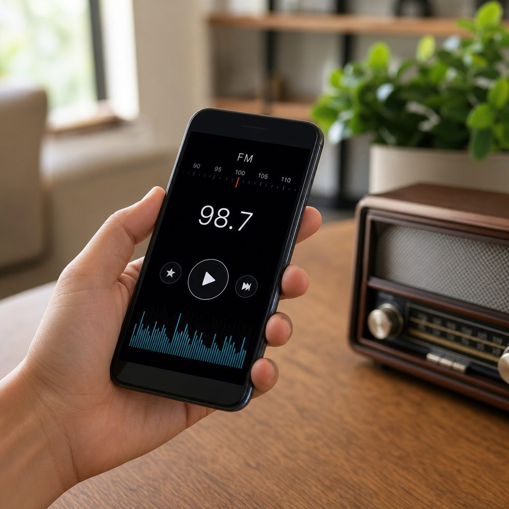 Aplicativo de Rádio FM para Celular