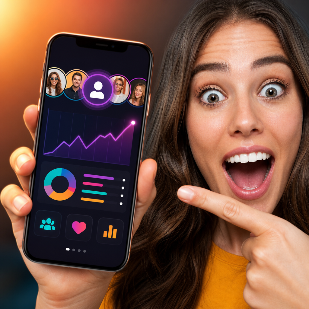 Gerenciar Redes Sociais e Ver Visitas do Perfil