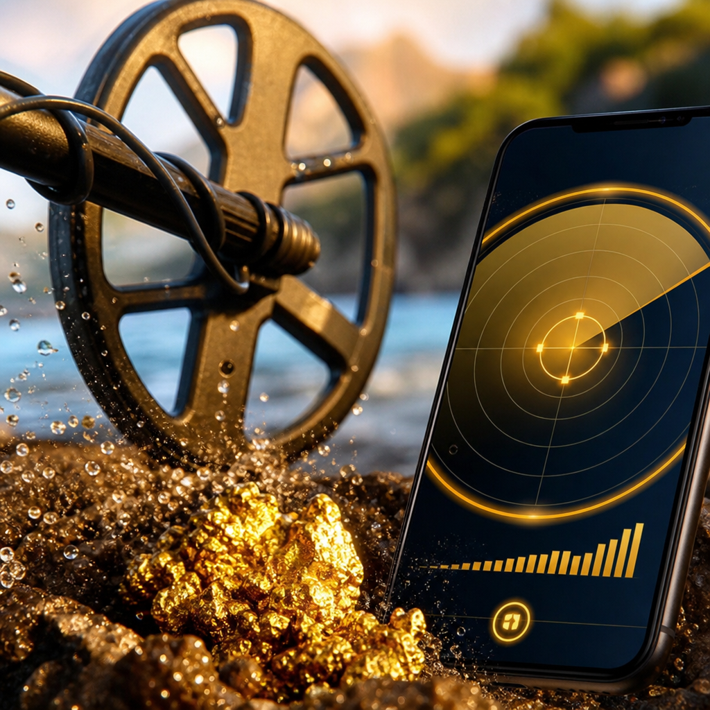 Detector de Metais: App para Encontrar Ouro