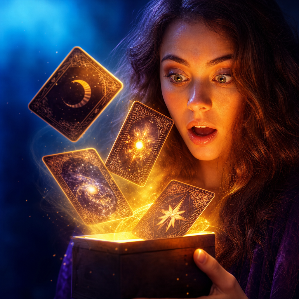 App Cartas Místicas: Mensagens do Universo