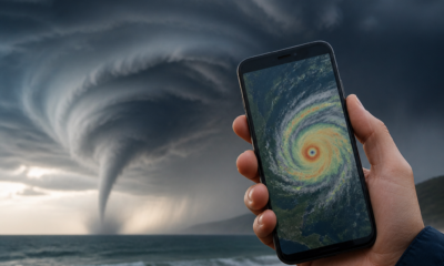 Aplicativo que avisa ciclones e furacões antes de acontecer no seu celular