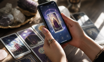 Aplicativo de Tarot Grátis que Revela sua Carta Mística Diariamente