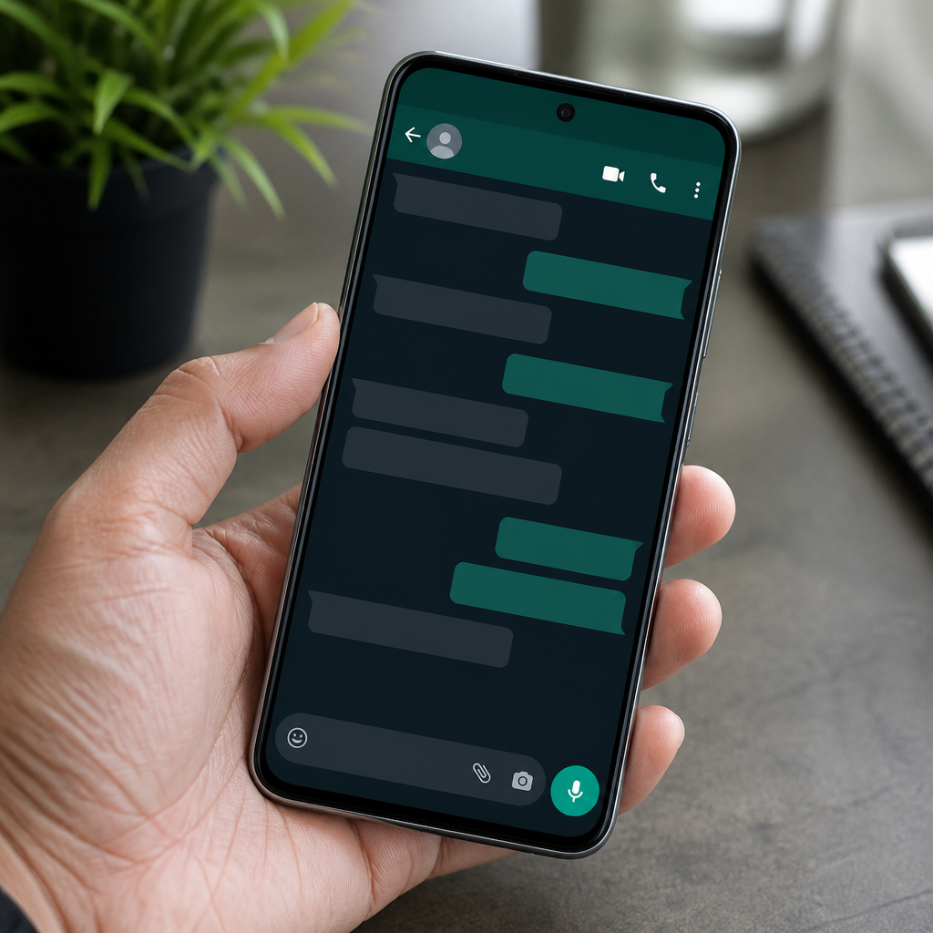 Como Mudar a Cor do WhatsApp no Android