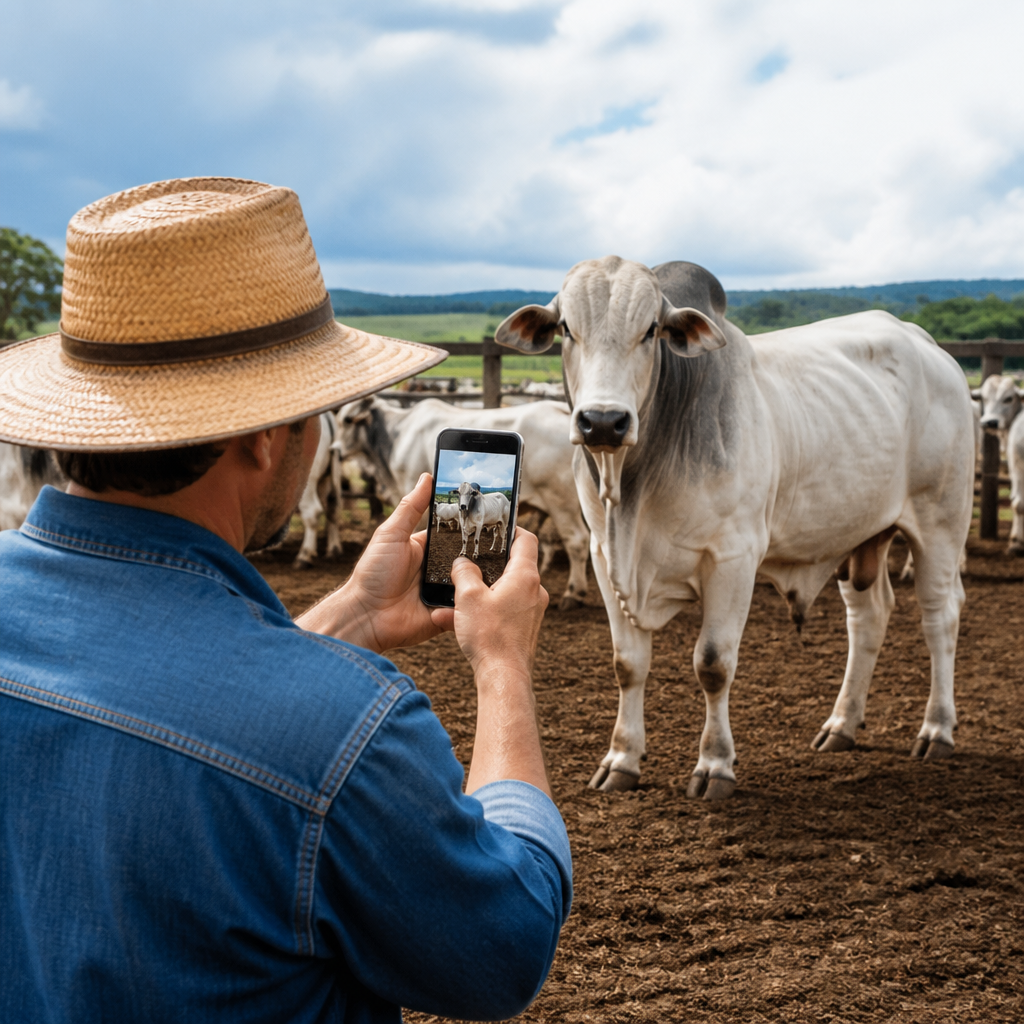 Pesar Boi pela Foto: App Grátis sem Balança